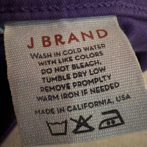NWT J Brand Purple Pencil Leg Jeans (Size 28) - Picture 7 of 15